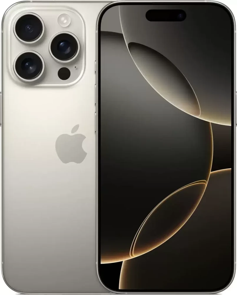 Смартфон Apple iPhone 16 Pro Dual eSim 128GB (природный титан)