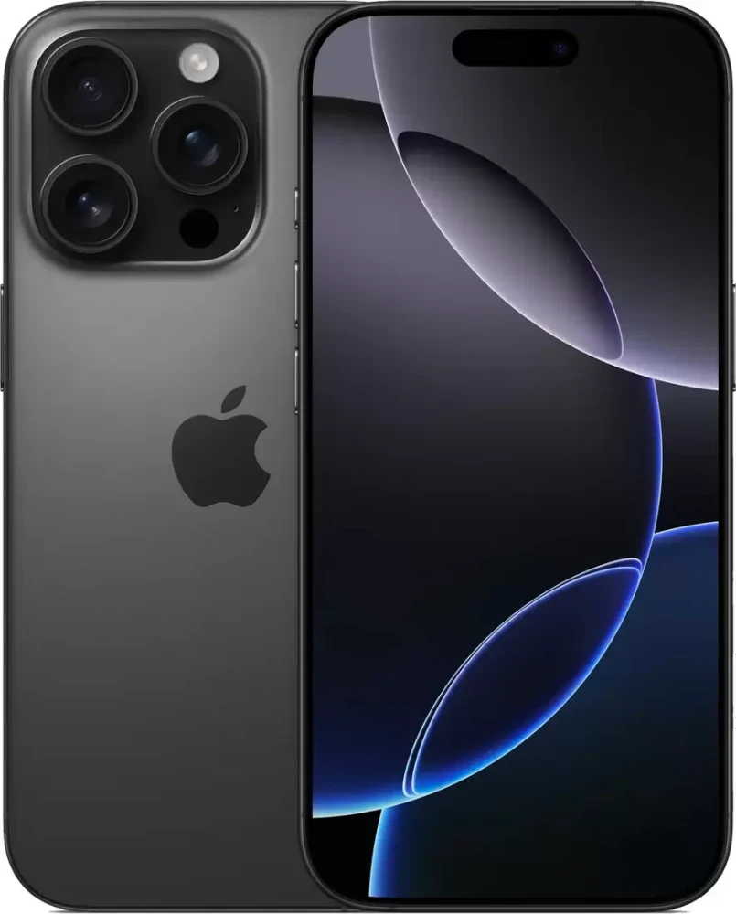Смартфон Apple iPhone 16 Pro Max Dual eSim 256GB (черный титан)