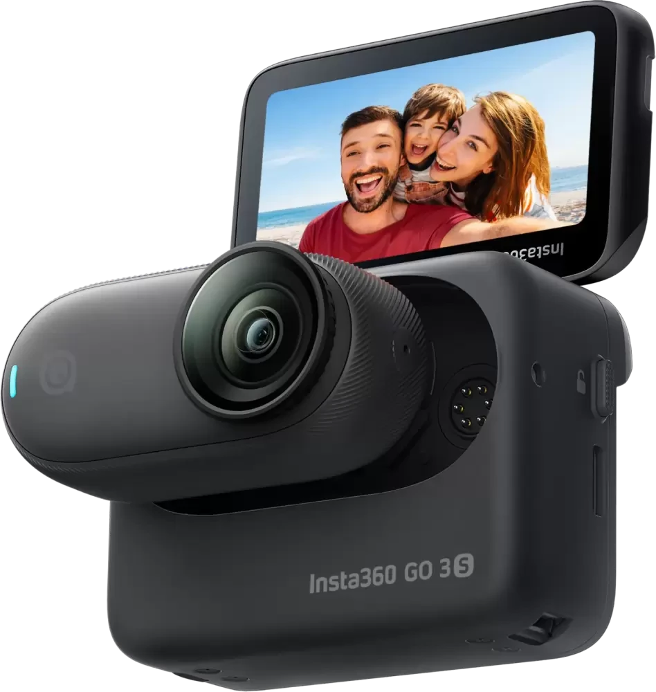 Экшен-камера Insta360 GO3S 128GB (черный)