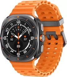 Умные часы Samsung Galaxy Watch Ultra 2025 47 мм LTE (черный титан) - фото