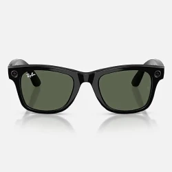 Умные очки Ray-Ban Meta Wayfarer Gen 2 RW4012 (черный глянцевый/прозрачный/графитовый зеленый) - фото
